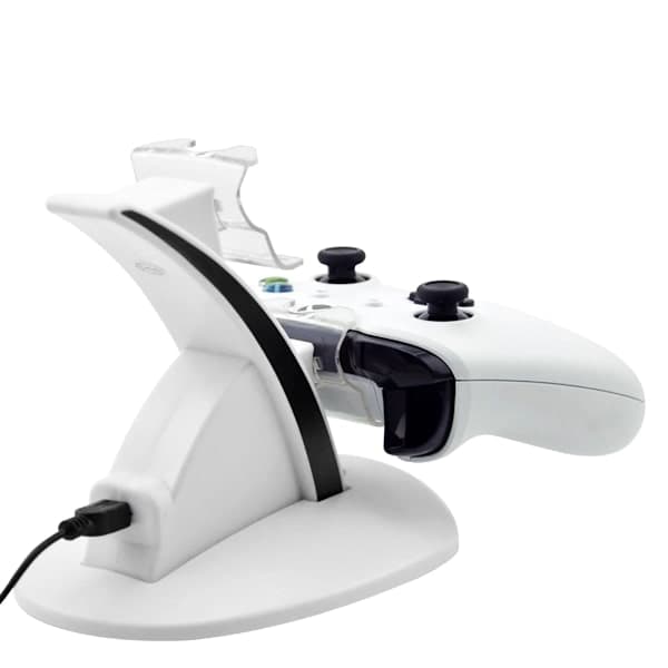 Xbox One Ladestation - Oplader Controller Håndkontrol Hvid