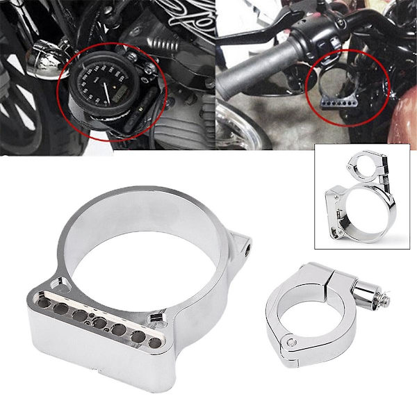 Chrome 39mm Sidoförflyttningsfäste för XL883 1200