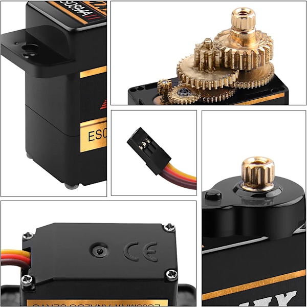 ABS EMAX EMX-SV-0275 ES08MA II 12g Metal Gear Analog Servo