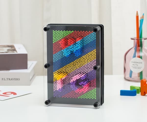 PinArt - 3D nålskulptur, Rainbow—pa