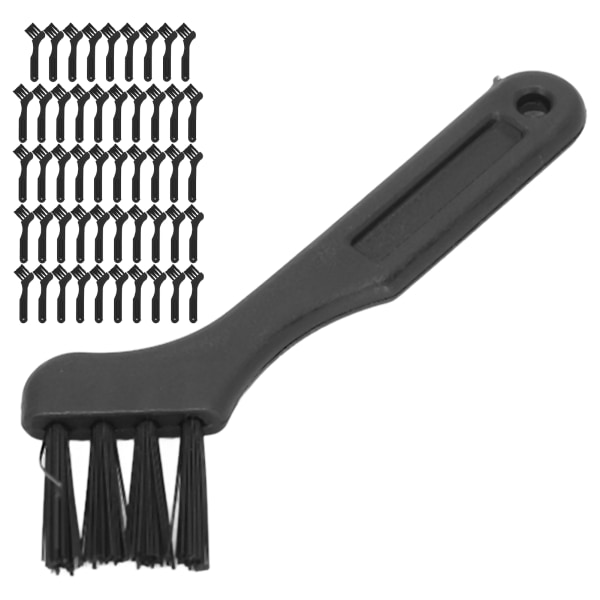 50 stk Elektrisk barberbørste Lille rengøringsbørste til tastatur til barbermaskine til hjemmet