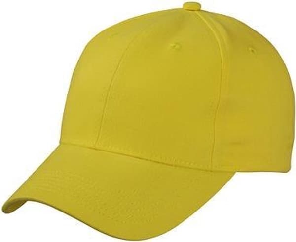 Myrtle Beach Baseballcaps - 6-panel - for voksne Gul