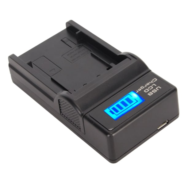 USB -kamera batteriladdare Enkel batteriladdare med Power Display för NP FV FH70 FP för VG30 CX610E CX680 PJ820E 5V