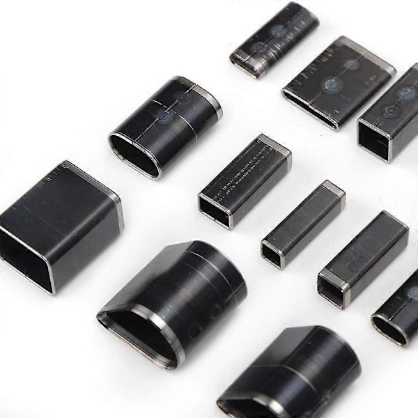 24 st Läderskärningsdies Set Hål Hollow Punch Cutter DIY Verktygssats Kort Läderbälte Borrning To.pa