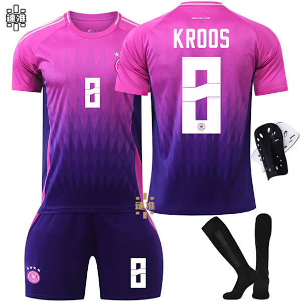 Tyskland Udebanetrøje 2024 Toni Kroos Trøje #8