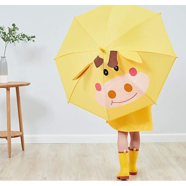 1. lasten vedenpitävät saappaat lapsille pojille tytöille söpöt sarjakuvaeläimet kuvio kumisaappaat sade saappaat Keltainen Yellow 26 Code
