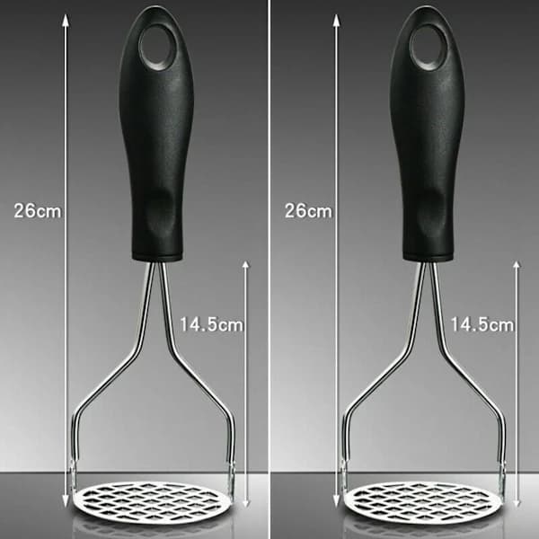 Potatispress i rostfritt stål, professionellt köksredskap