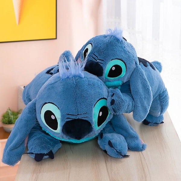 30/70 cm Disney Lilo & Stitch Store Stor Plysch Leksak Kudde med Anime för Sömn Barn Dockor Flicka Barn Födelsedagspresent 80cm Stitch