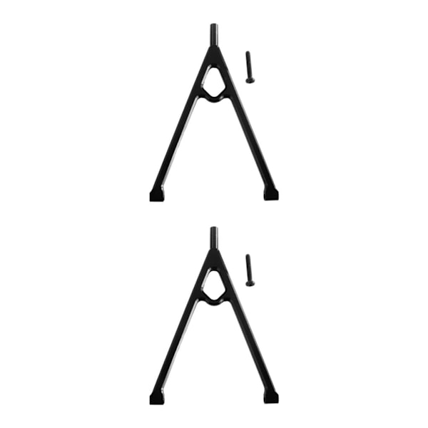 1/2/3/5 Forreste Trigon Støttestang til AXIAL SCX10 Forreste Trigon Sort black 2Set