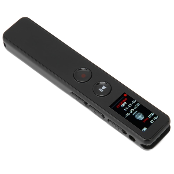 Digital stemmeopptaker Mini rundstrålende pickup DSP støyreduksjon MP3-spiller HiFi bærbar opptaker for forelesning 32GB