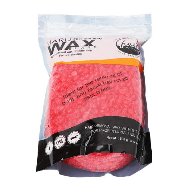 500 g voksperler Rose harde vokspartikler Unisex hårfjerningsverktøy for hårfjerning