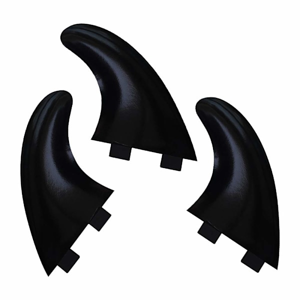 Surfbräda G5 Svansroder Set Fenor FCS Vänster Mitten Höger 3st/set