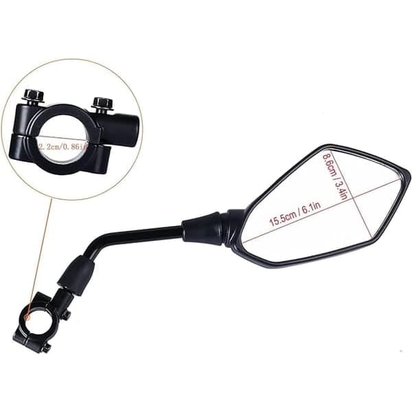 Universal Motorcycle Rearview Mirrors - Side Mirror - Mirror