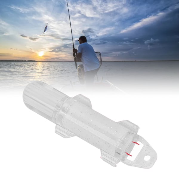 Undervattens locklampa Fisk attraherande indikator LED fiskebetsljus för fiskeredskap Vitt ljus