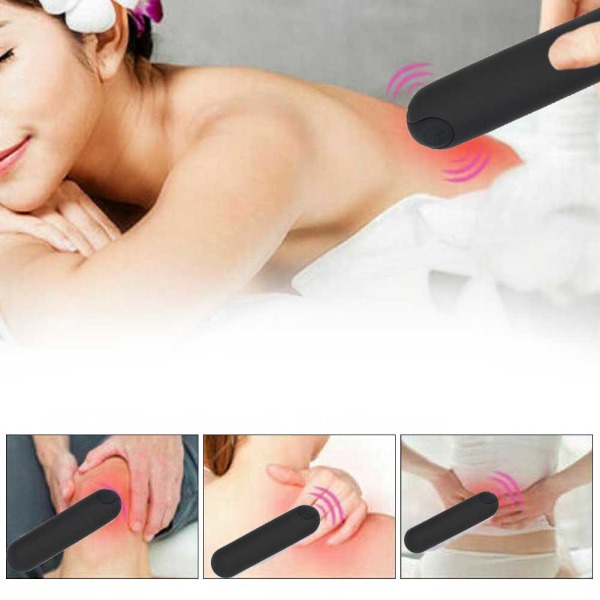 Fjärrkontroll USB Massager Vibration Body Massage Vibrator