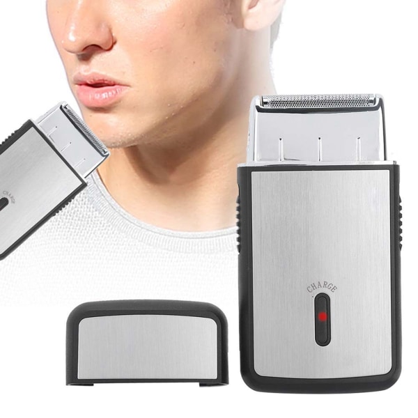 Profesjonell oppladbar miniskjeggbarbermaskin for menn Elektrisk barberhøvel