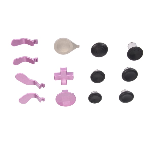 Replacement Thumbsticks Kit Sensitive Magnetic Metal Thumbsticks for Xbox One Elite Series 2 Purple