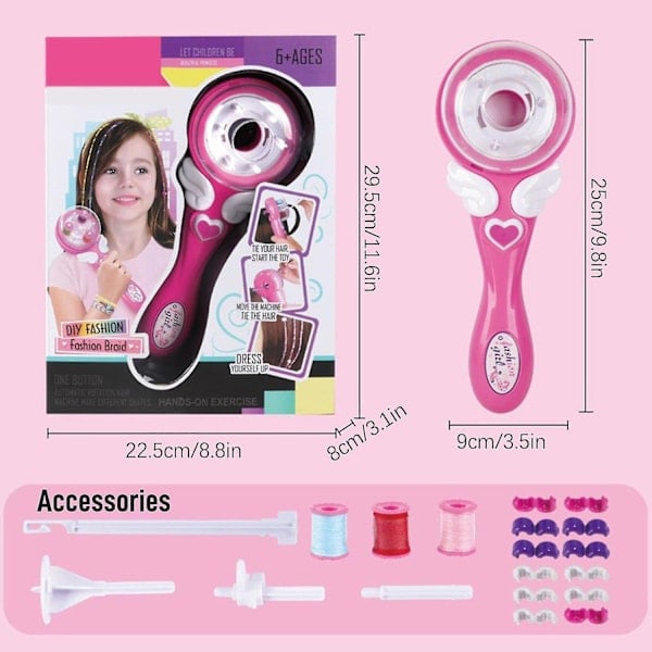 Pro Automatisk Hårfletting Styling DIY Elektrisk Maskin