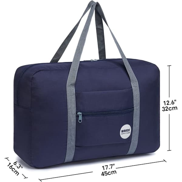 Kompakt handbagage för flygresor, hopfällbar och vattentät