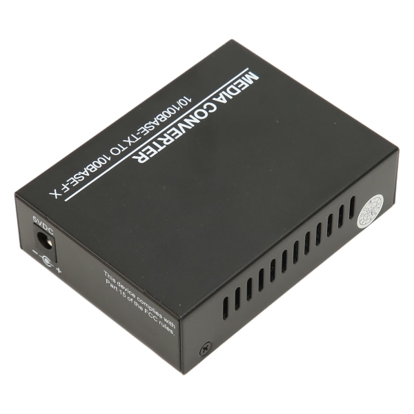 SFP Ethernet Switch 10M 100M Auto Negotiate Full Half Duplex LED Indicator Kuitumediamuunnin Ethernetille 100-240V EU-pistoke