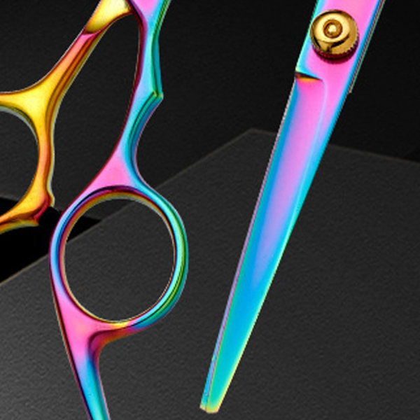 Färgglada hårklippningssaxar Professionella hårklippningssaxar för frisörsalongen för frisörsalongen klippsaxar