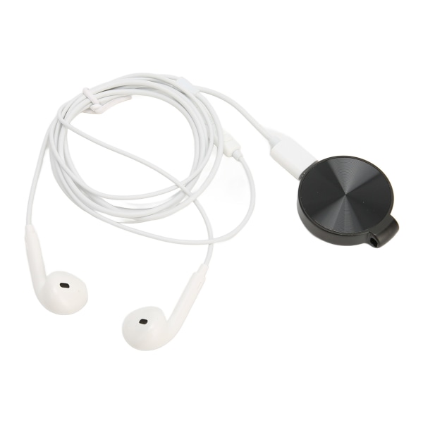 Nyckelring Röstinspelare Intelligent HD-brusreducering MP3-spelare U Disk Röstaktiverad inspelare för föreläsningar Möten Neutral Engelsk Svart 8GB