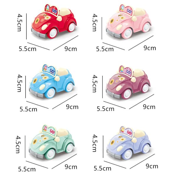 Cabriolet-automallilelut PUNAINEN punainen