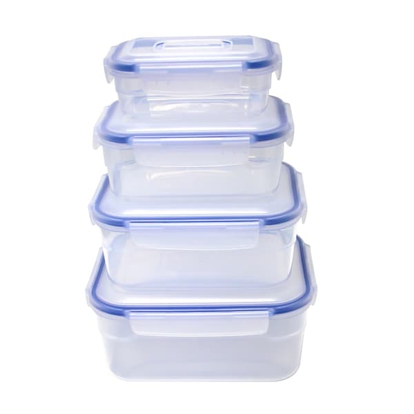 Oppbevaringsbokser sett - 4 deler