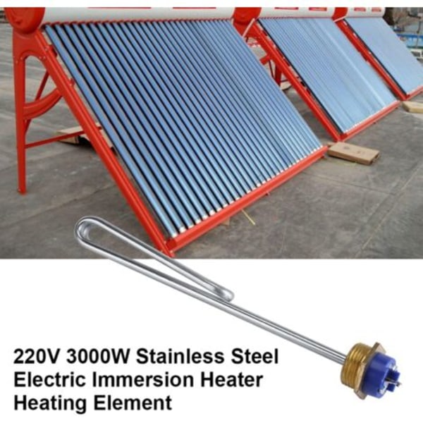 220 V 3000 W elektrisk nedsenkingsvarmer i rustfritt stål--.pa