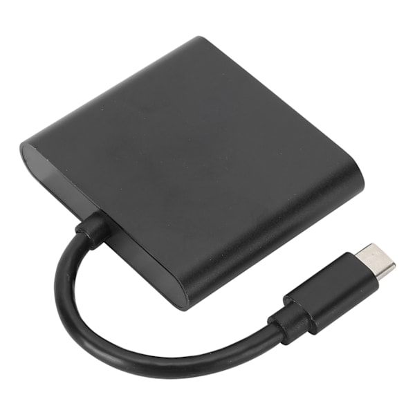 Dockingstasjoner 3 i 1 Hub TypeC til HDMI USB Konverter Adapter Driverfri