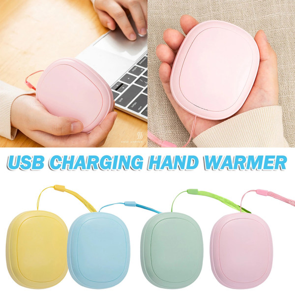 Håndvarmende USB Genopladelig Bærbar Vinter Mini Håndvarmere Genanvendelige Håndvarmere Artefakt