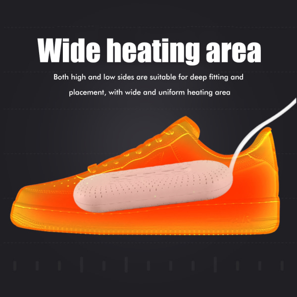 Kotitalouksien kenkien kuivausrumpu Kengänlämmittimen kuivausrumpu 360 asteen lämpötila ympäristön kuivaus hajunpoisto