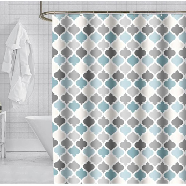 Duschdraperi 150 x 200 cm Mögelresistent Badrumsdraperi Polyester