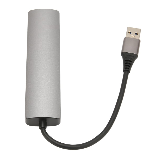 USB til RJ45 Hub 1 Gbps 3 USB 3.0 Plug and Play aluminiumslegering USB til Ethernet-adapter for bærbar PC-nettbrett