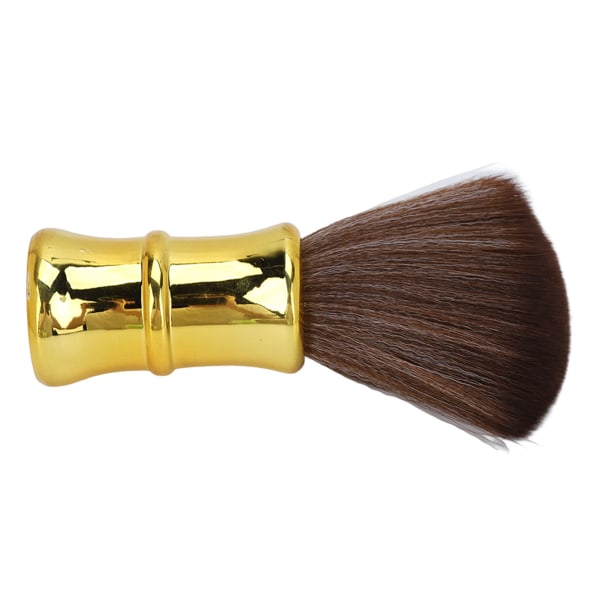 Barber Neck Duster Brush Mjukt hår galvaniseringsprocess Barber Brush Neck Duster för frisörsalong Golden