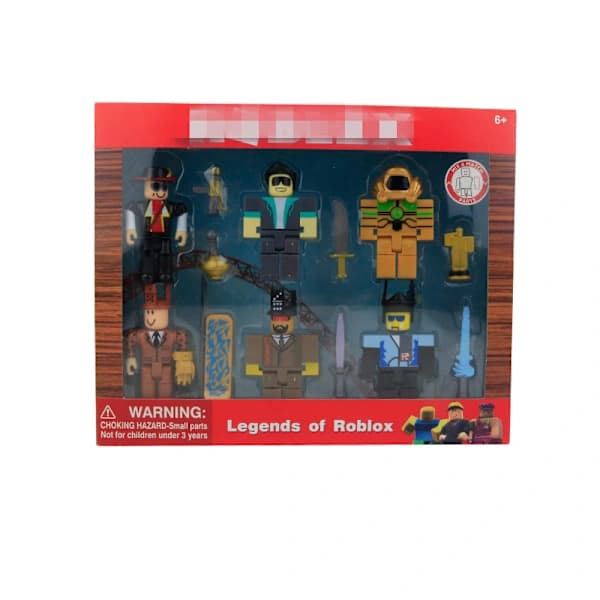Virtual World Series Roblox Byggeklodser 6-pak