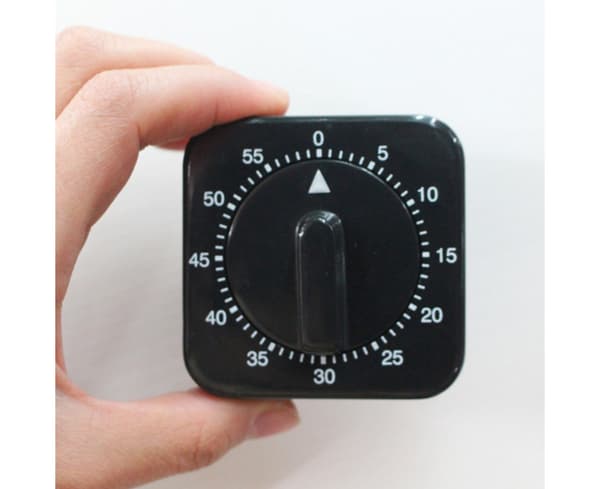 Kökstimer med 80dB Larm Ljud Nedräkningstimer Hembakning Matlagning Ångkokning Manuell Timer