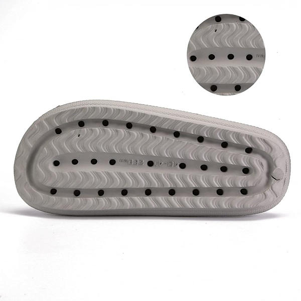 Tofflor Stötdämpande Mjukt EVA Foam Slip-on Grey grå