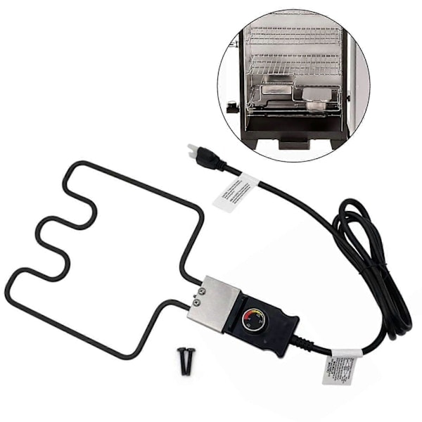 1500W Elektrisk Røykgrill Varmeelement med Kontroller for Masterbuilt Røyk FT