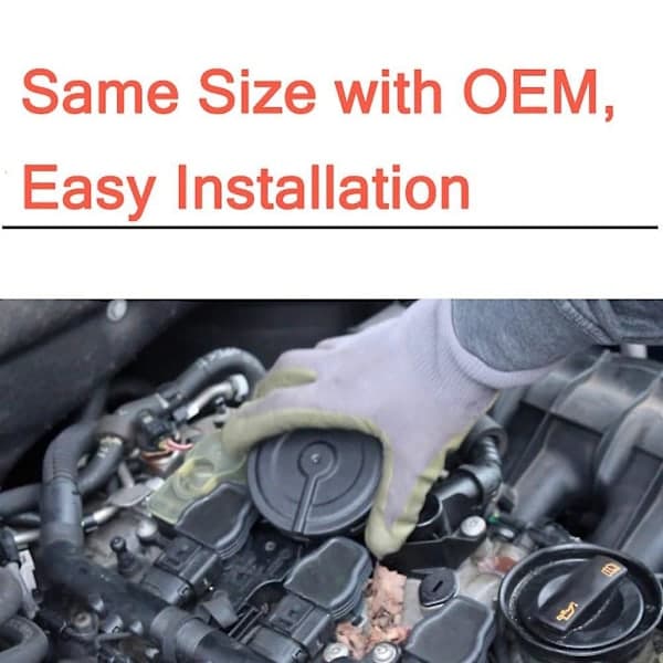 917-064 PCV ventil membran reparationssæt til Golf Passat A3 A4 A5 A6 Q3 Q5, 917064 Sort