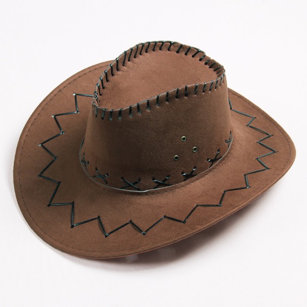 Kvinna Cowboy Hattar Unisex Vuxen West Western Cowboy Hat Mongolisk