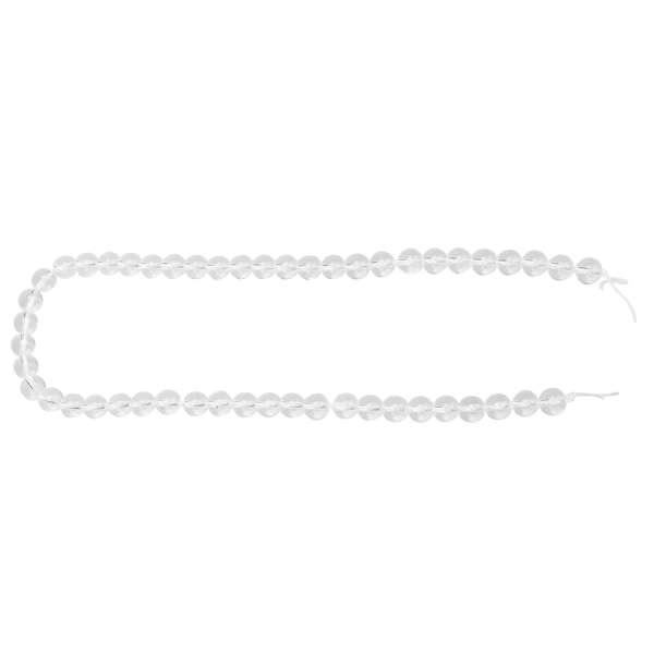 Natursten Klar gennemsigtig kvarts løse perler DIY smykker armbånd fremstilling af runde perler 8 mm 48 stk perler