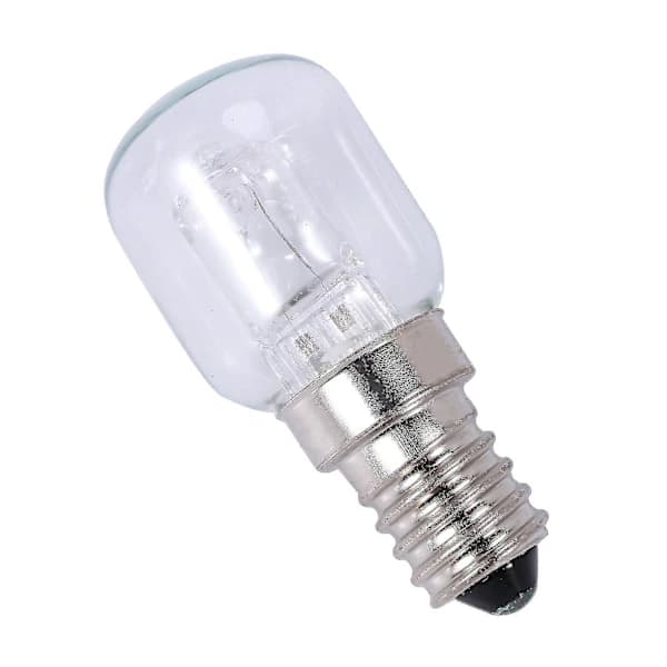 2x E14 Høytemperaturlampe 500 Grader 25w Halogen Bobleovnlampe
