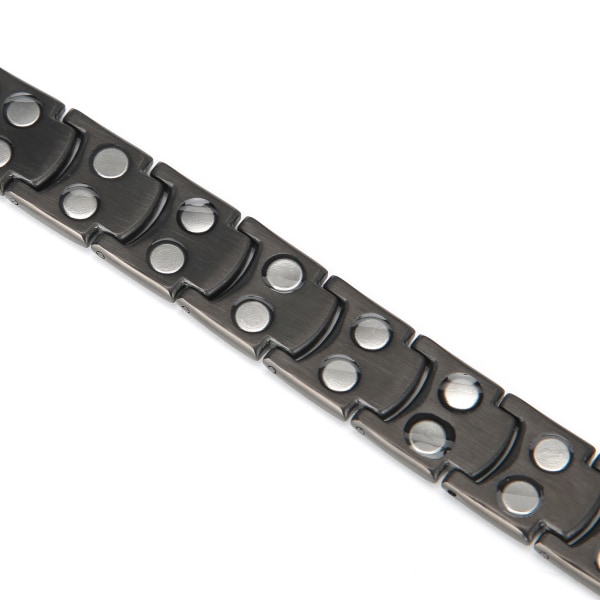 Armband i rostfritt stål Magnetisk terapi Handkedja Health Care Smycken Tillbehör