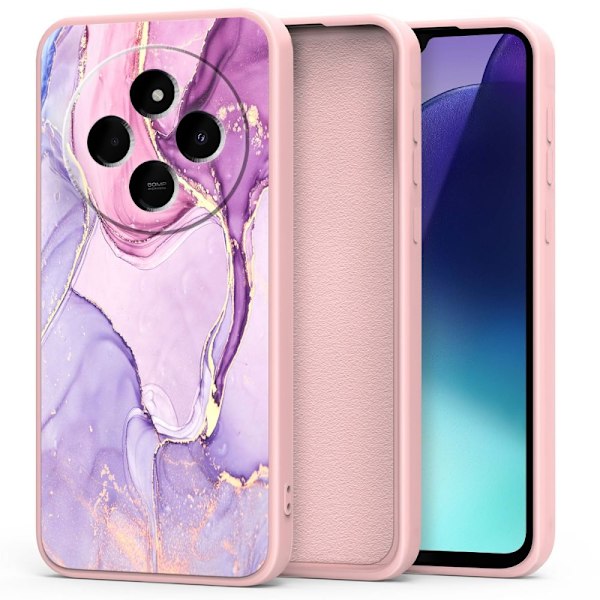 Tech-Protect Icon-etui for Xiaomi Redmi 14C / Poco C75 - Marmor 40