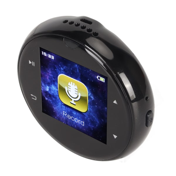 Digital stemmeoptager Bluetooth 4.2 Touch Control FM-radio MP3-afspiller Genopladelig trådløs stemmeoptager 8GB