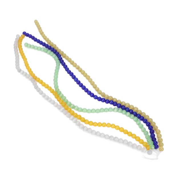 5-strenget smykkefremstilling af perle Delikat Elegant naturstensperle til armbånd halskæde Håndværk DIY