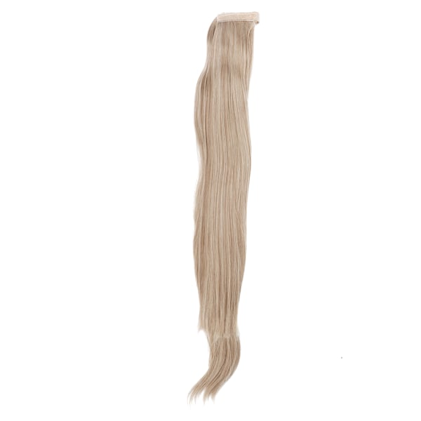 Kvinder langt lige hår forlængelse hestehale paryk klip i hestehale falsk hår stykke Styling 02#