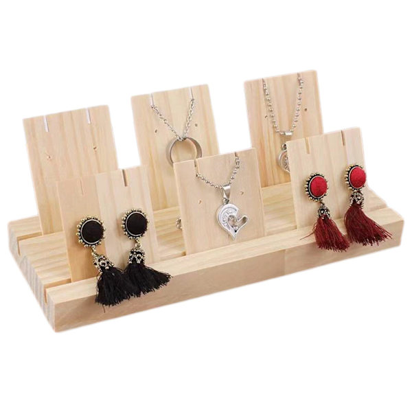 1/2/3 Örhänge Display Stativ Stor Kapacitet för Retail Display Small 2 slot 22cm Small 2 slot 22cm 1Set