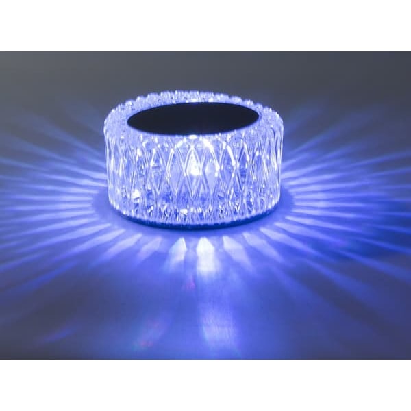 Fjernstyret LED-lampe - Bordlampe Krystal - RGB—pa